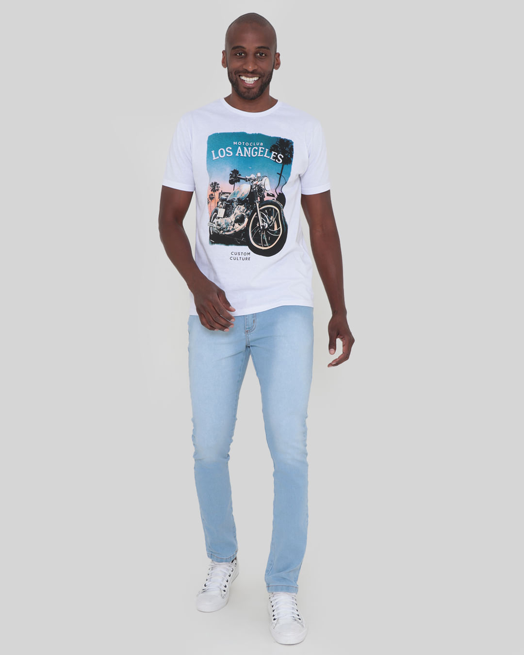 Calca-Jeans-Masculina-Reta-Elastano-Azul-Claro