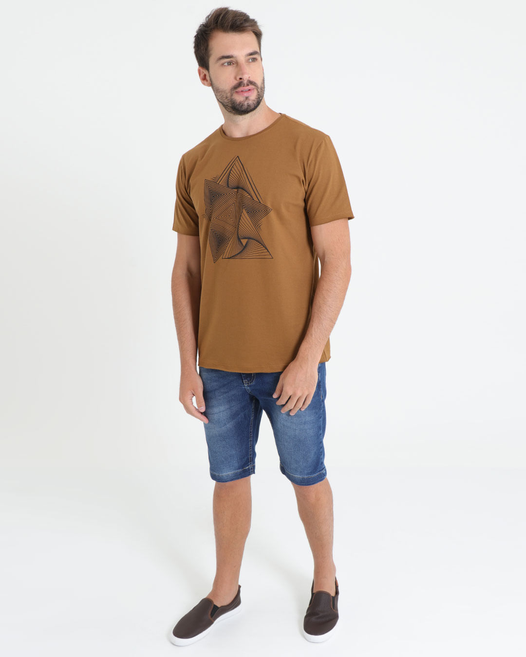 Bermuda-Jeans-Masculina-Reta-Azul