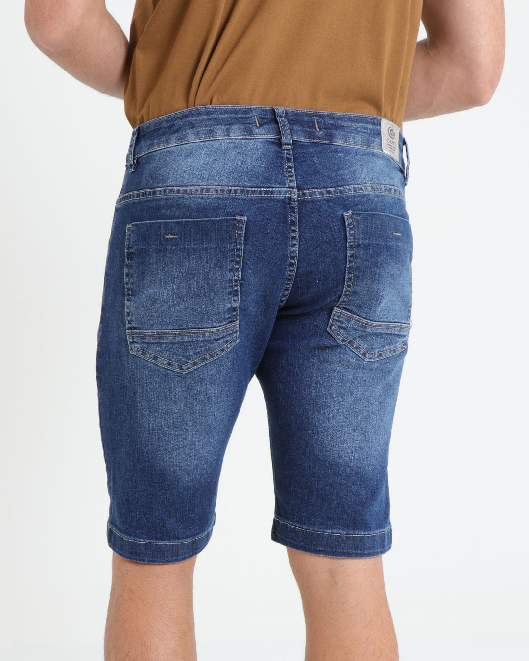 Bermuda-Jeans-Masculina-Reta-Azul