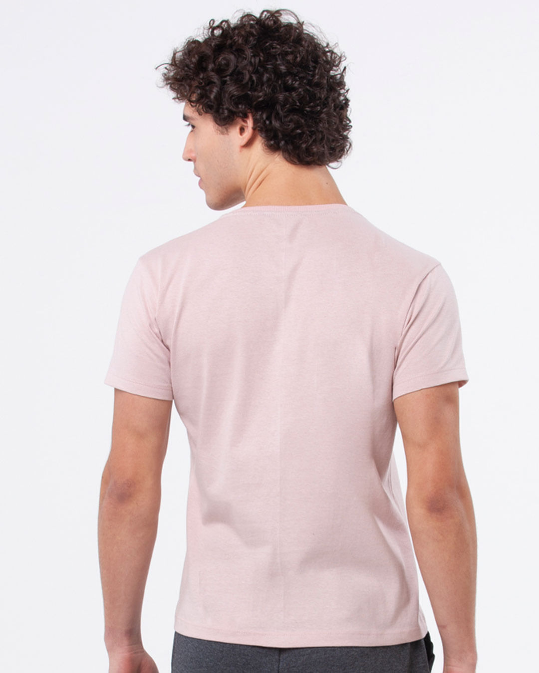 Camiseta-Masculina-Basica-Estampa-Floral-Rosa