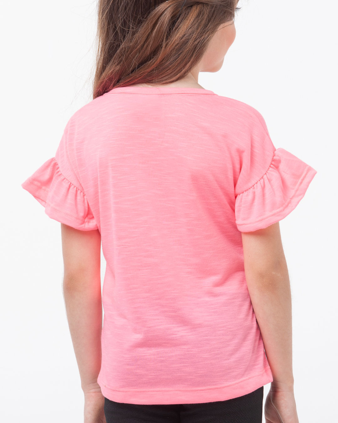 Blusa-Infantil-Manga-Curta-Babados-Pompom-Rosa
