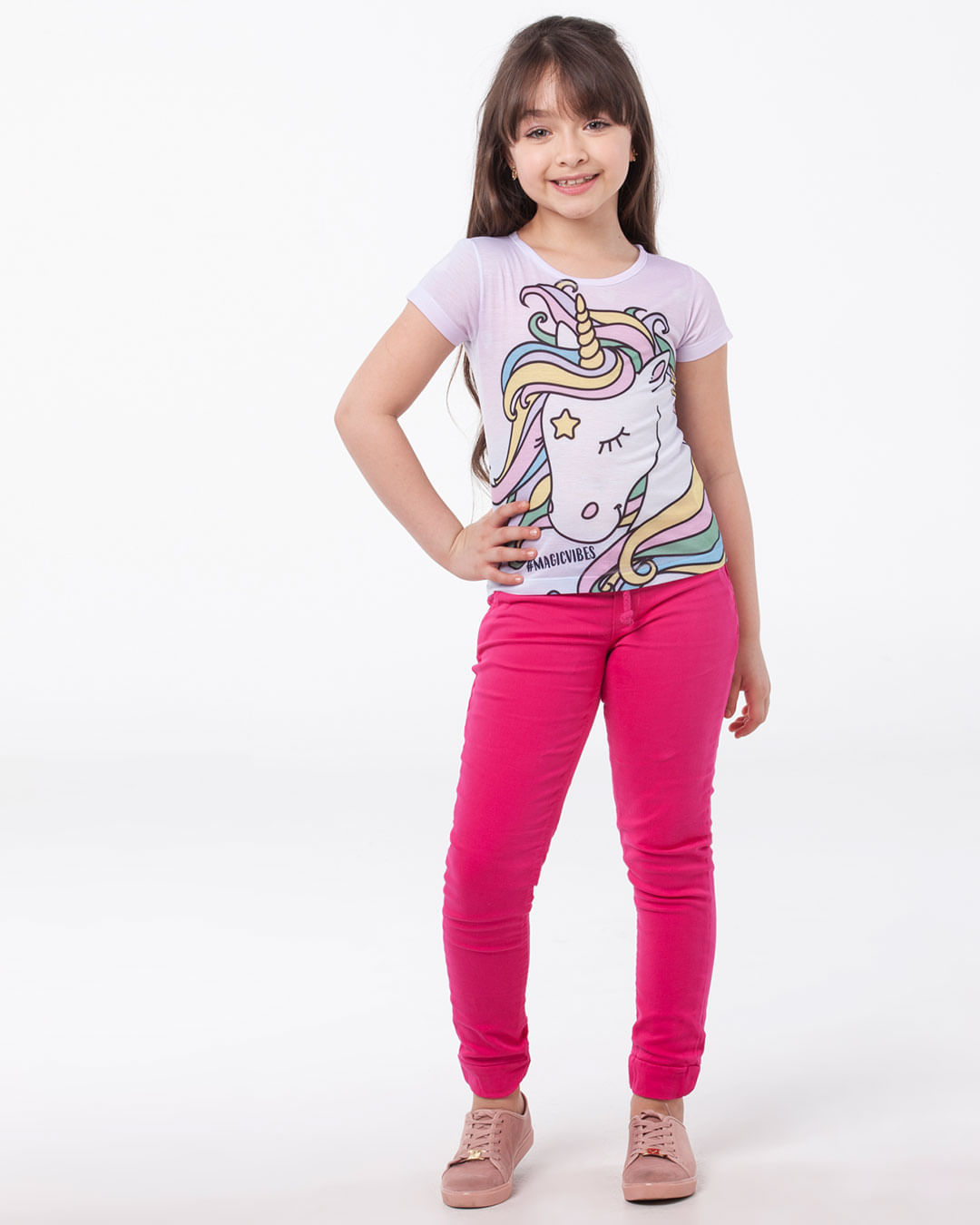 Blusa-Infantil-Malha-Unicornio-Rosa
