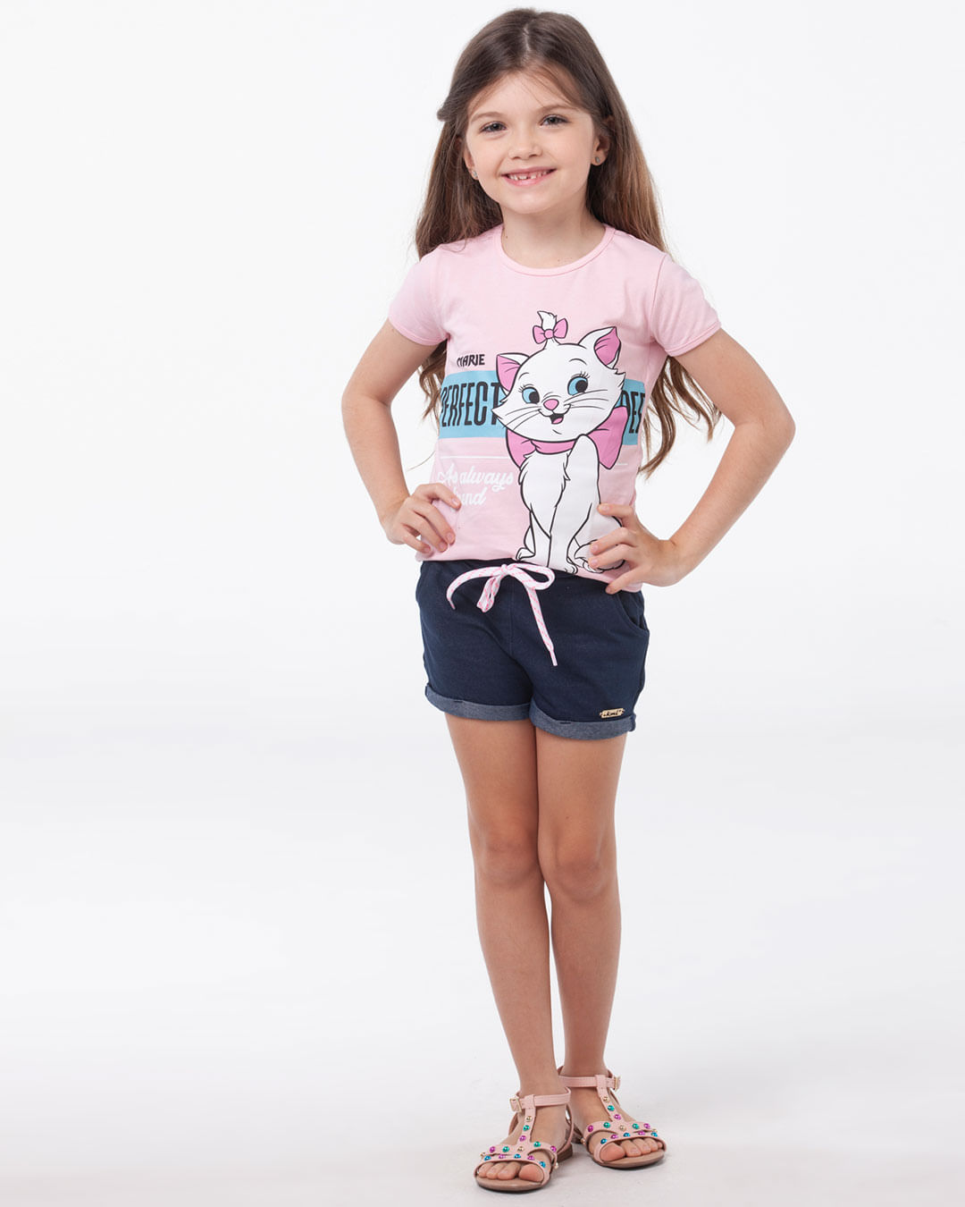 Short-Jeans-Infantil-Cordao-Barra-Dobrada-Azul-Escuro