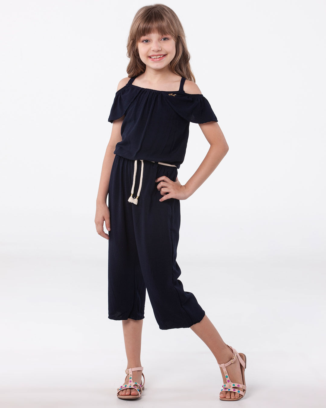 Macacao-Infantil-Liso-Open-Shoulder-Cordao-Marinho