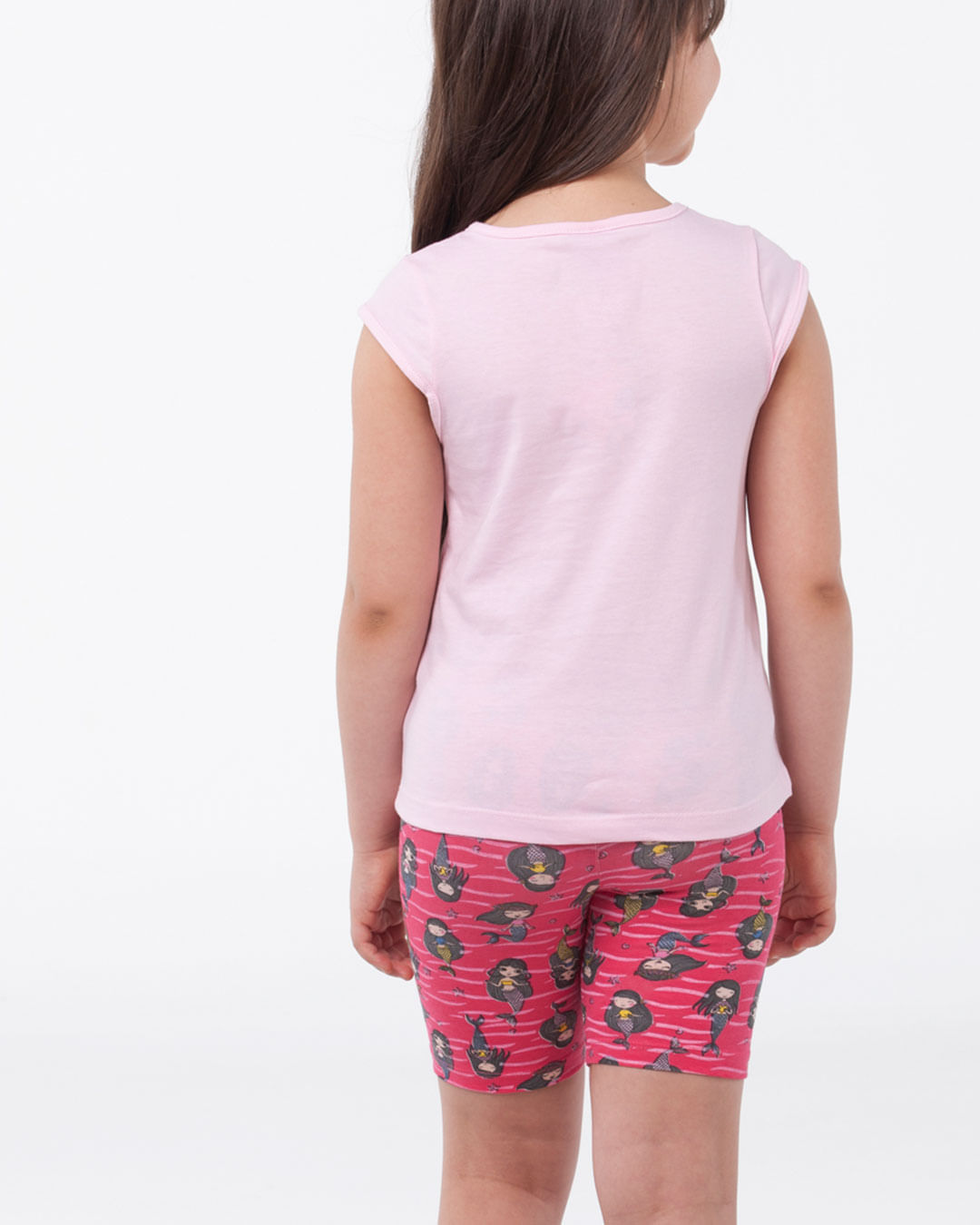 Conjunto-Infantil-Manga-Curta-Estampa-Rosa