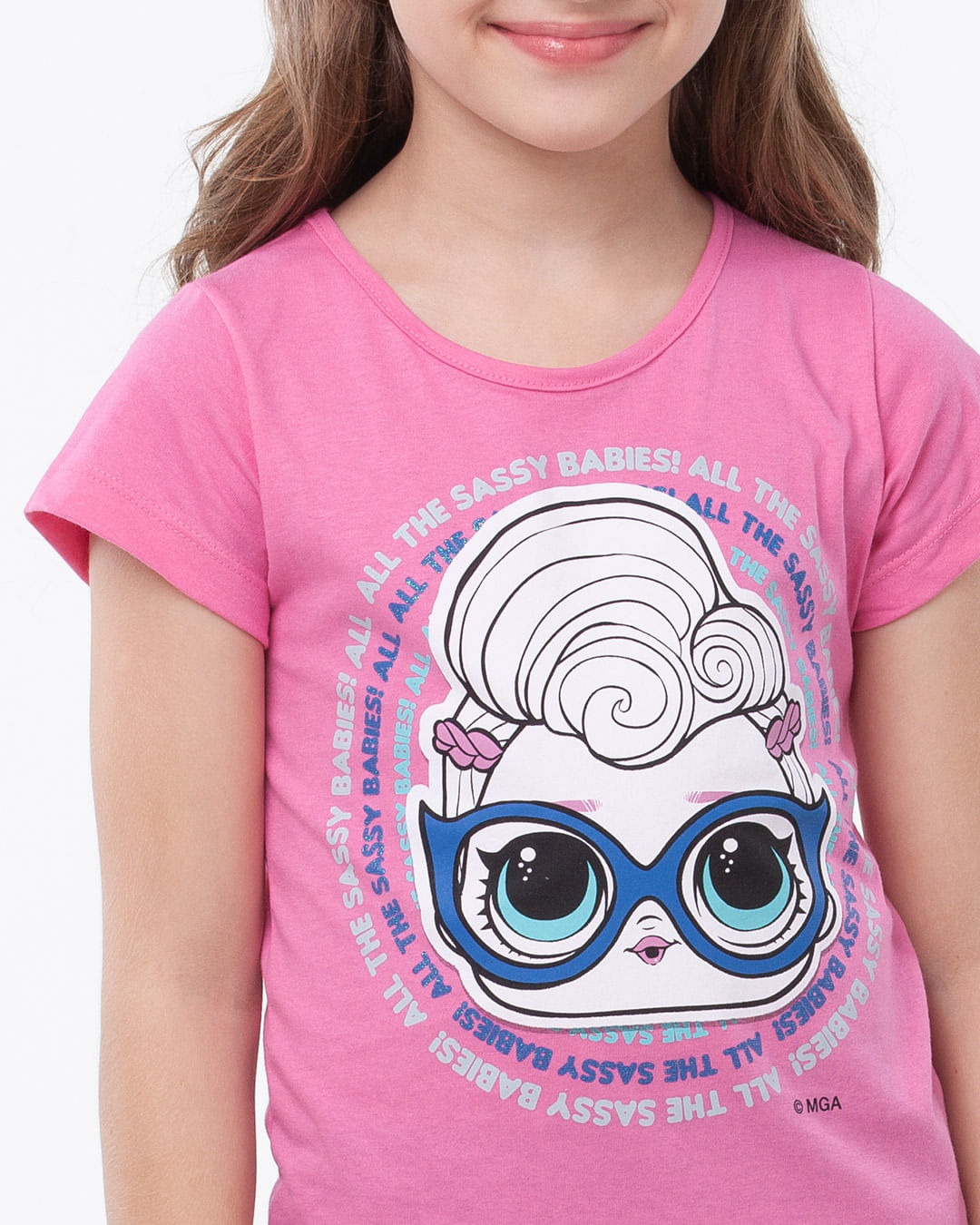 Blusa-Infantil-Manga-Curta-Estampa-Boneca-Lol-Rosa