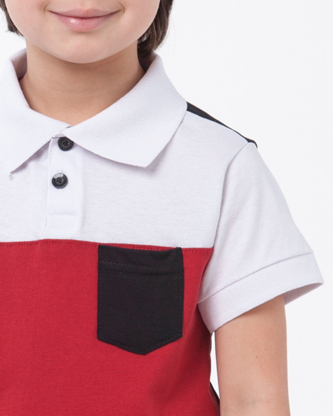Polo-Infantil-Malha-Branco