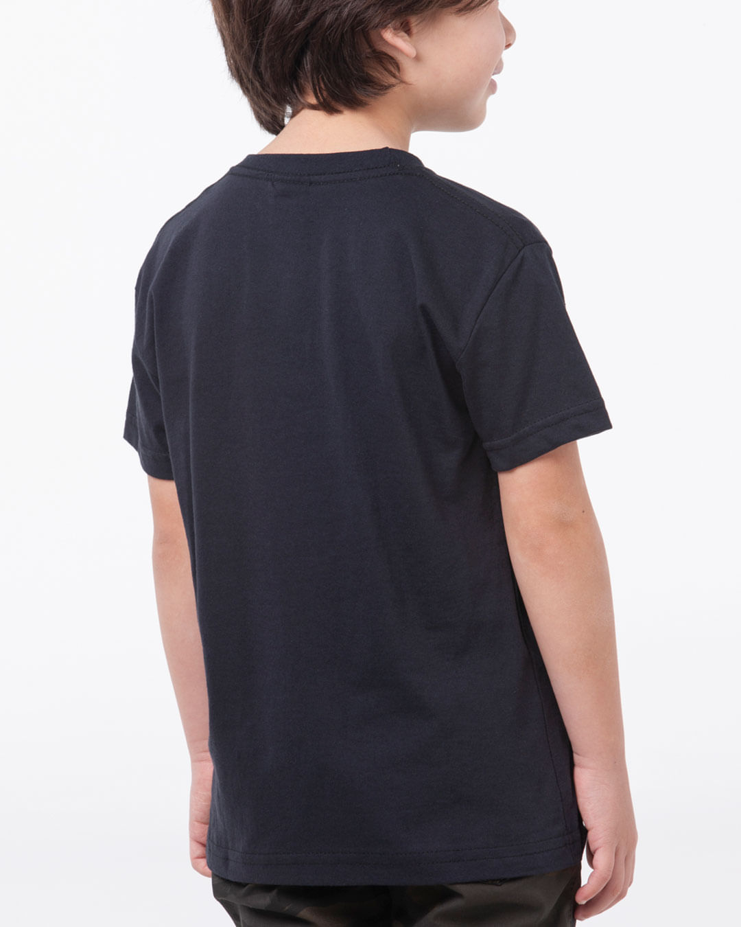 Camiseta-Infantil-Lisa-Basica-Preta