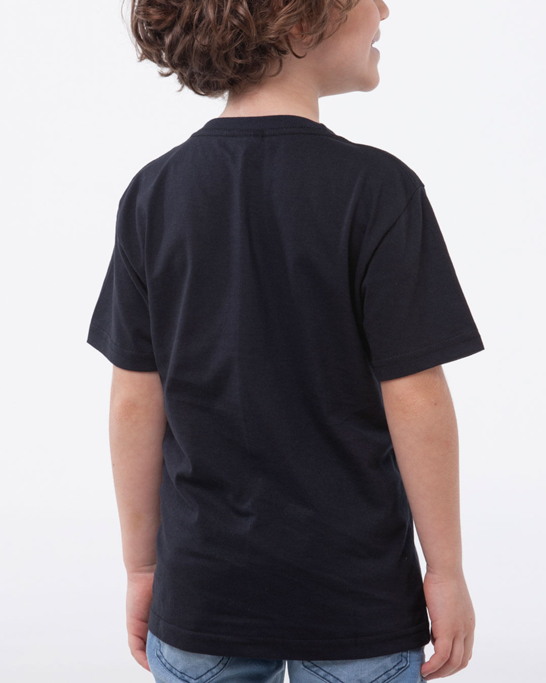 Camiseta-Infantil-Malha-Space-Preta