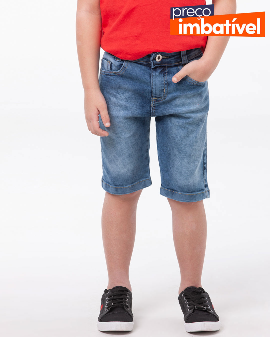 Bermuda-Jeans-Infantil-Azul