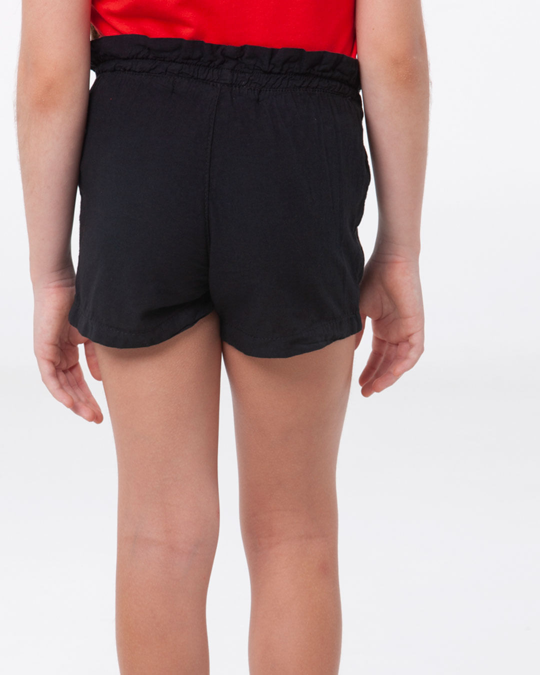 Short-Infantil-Sarja-Clochard-Preto