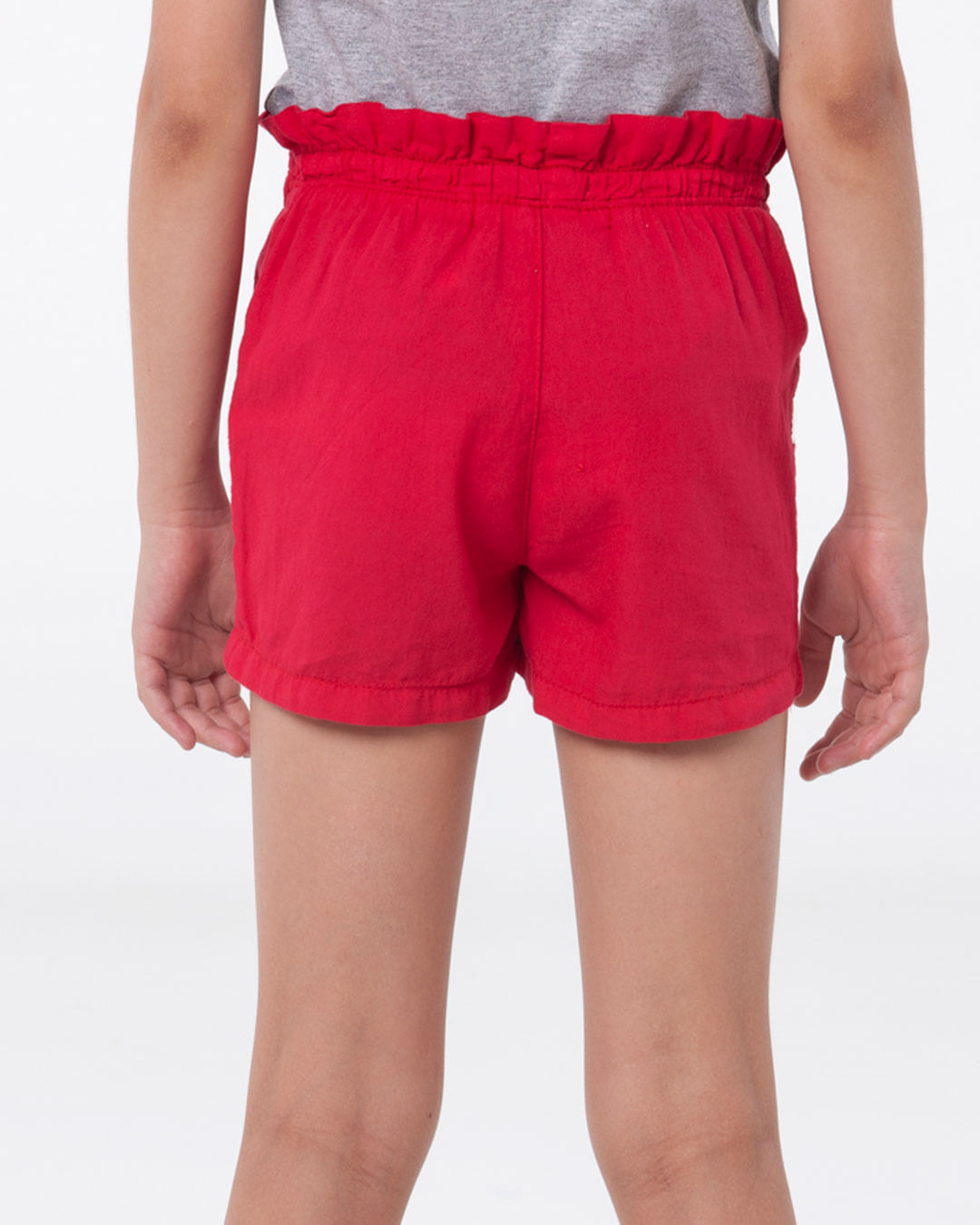 Short-Infantil-Sarja-Clochard-Vermelho