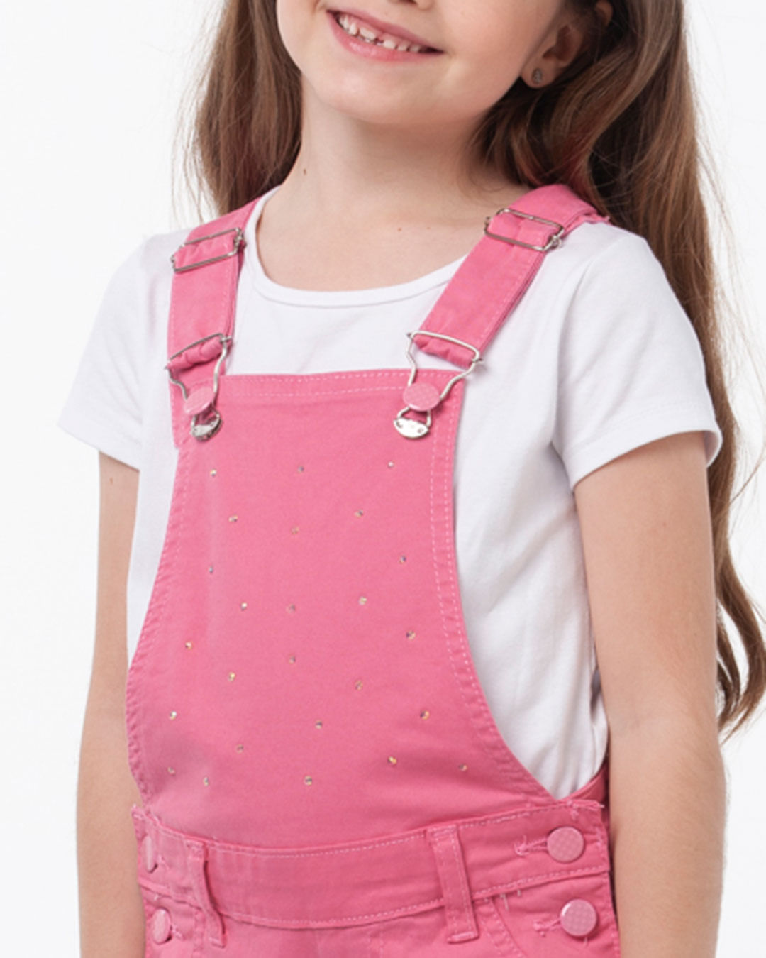 Jardineira-Infantil-Strass-Rosa