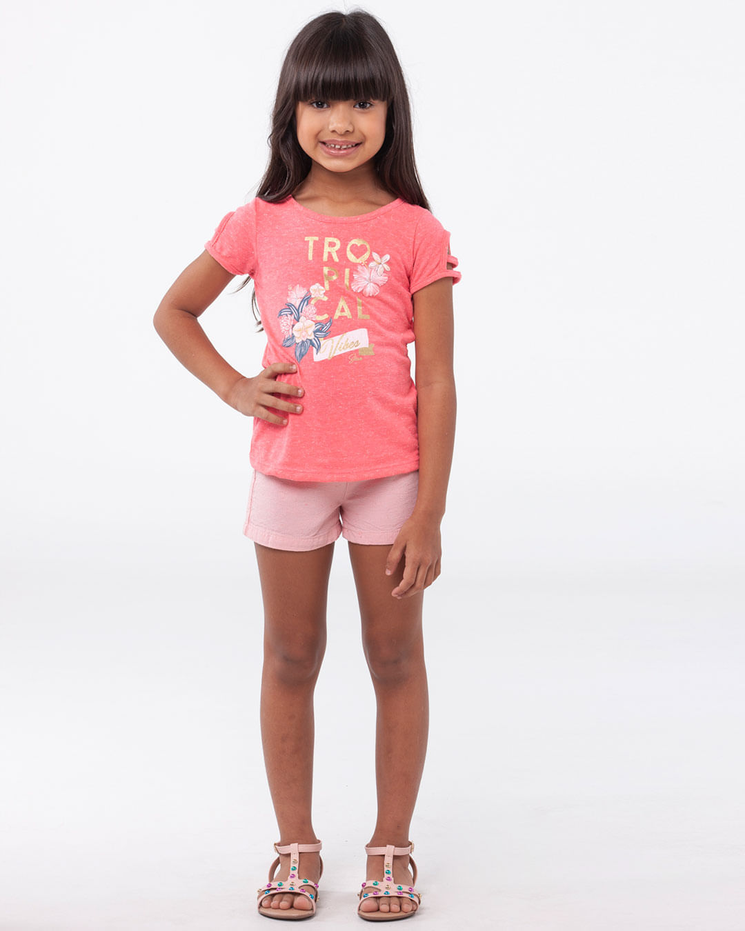 Blusa-Infantil-Malha-Tropical-Floral-Rosa