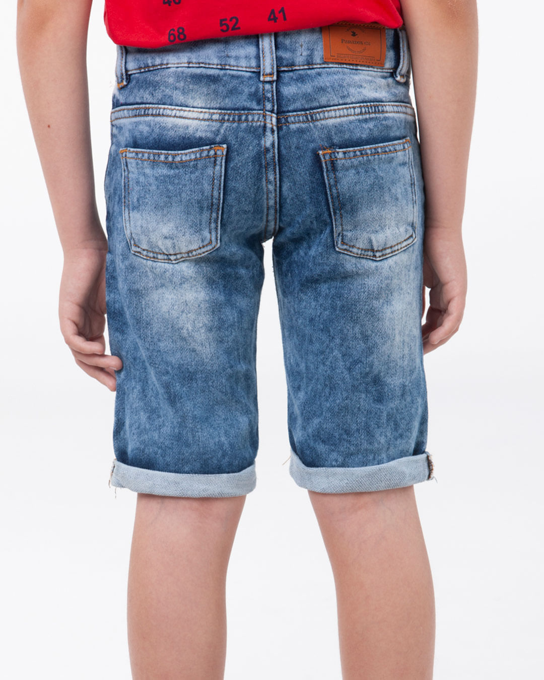 Bermuda-Jeans-Infantil-Barra-Dobrada-Azul
