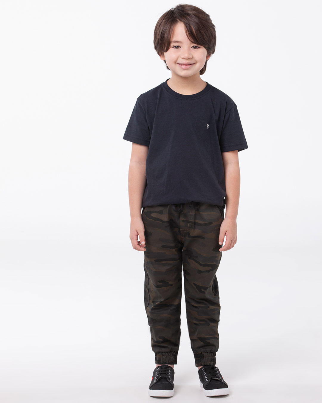 Calca-Infantil-Sarja-Jogger-Camuflada-Verde