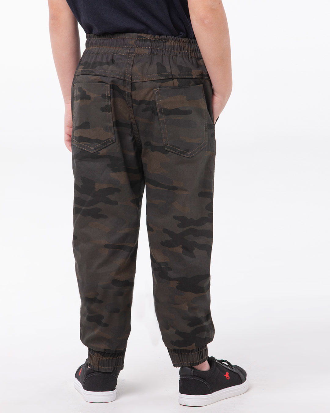 Calca-Infantil-Sarja-Jogger-Camuflada-Verde