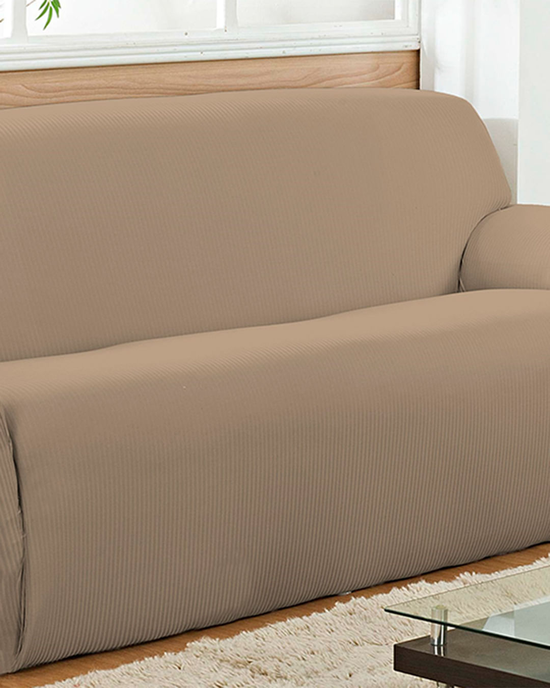 Capa-Para-Sofa-3-Lugares-Malha-Canelada-Bege