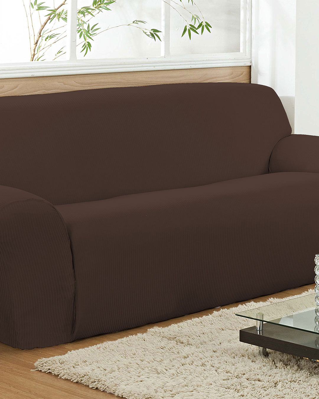 Capa-Para-Sofa-3-Lugares-Malha-Canelada-Marrom