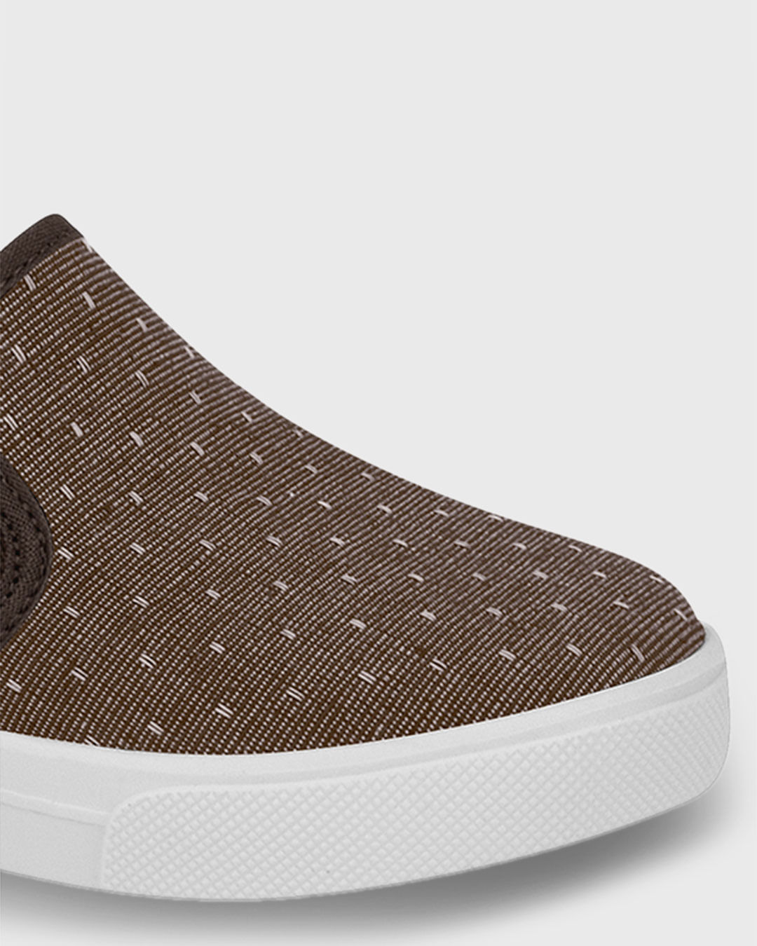Tenis-Infantil-Slip-On-Padronagem-Molekinho-Marrom