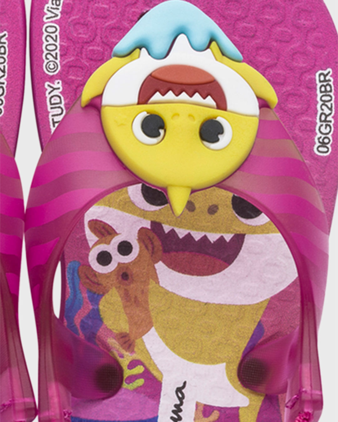 Chinelo-Infantil--Baby-Shark-Ipanema-Rosa