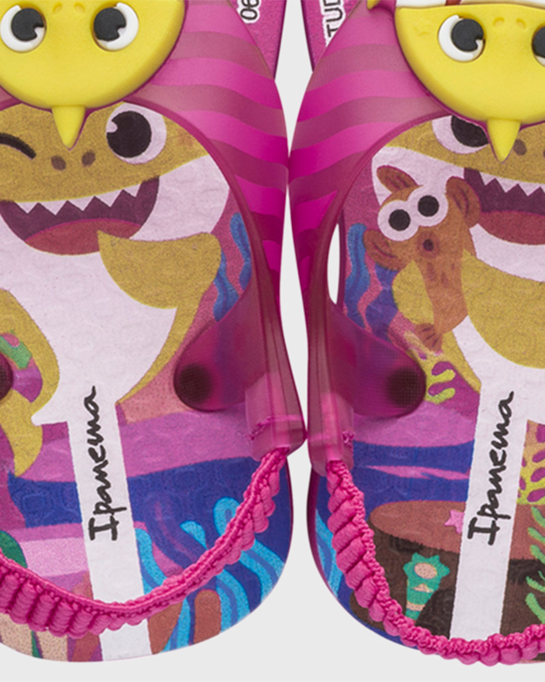 Chinelo-Infantil--Baby-Shark-Ipanema-Rosa