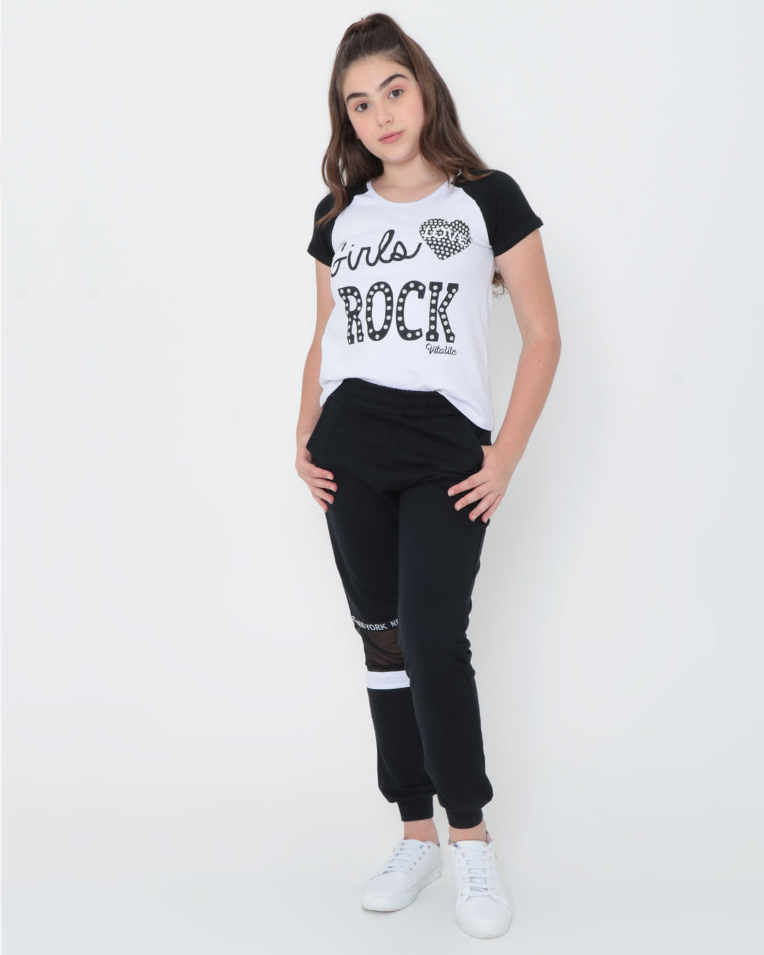Blusa-Juvenil-Raglan-Rock-Branca
