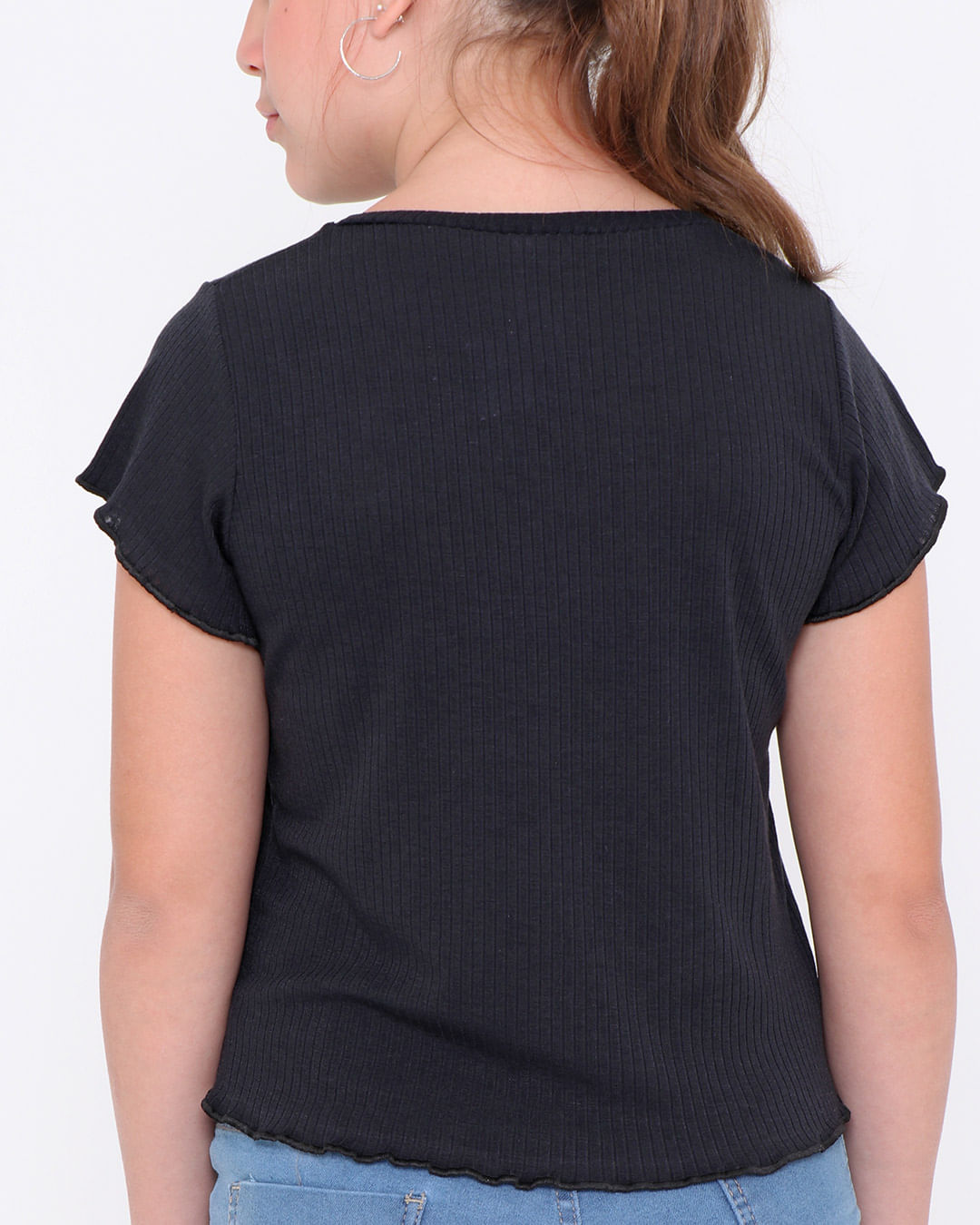 Blusa-Juvenil-Canelada-Frufru-Preta