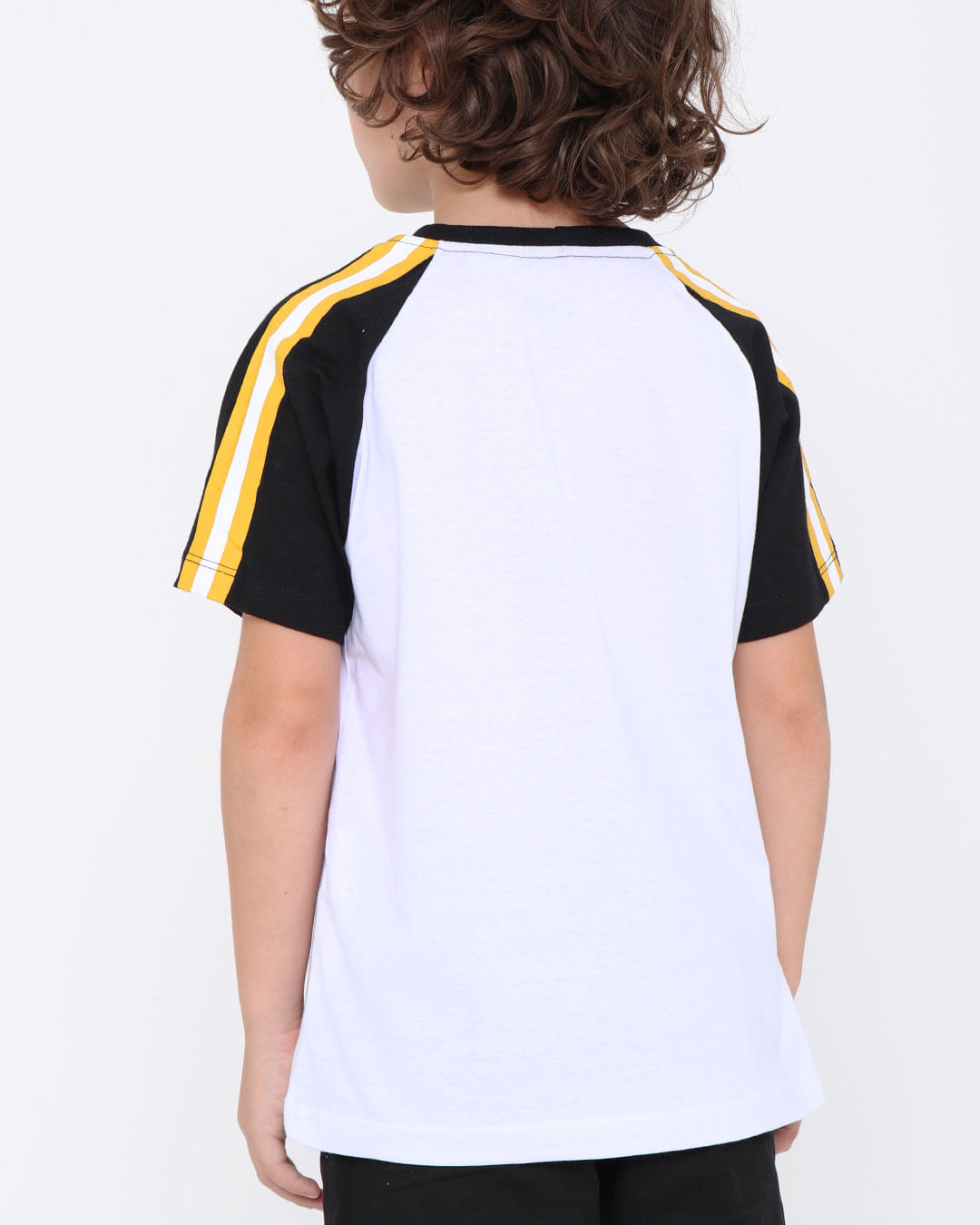 Camiseta-Infantil-Raglan-College-Branca