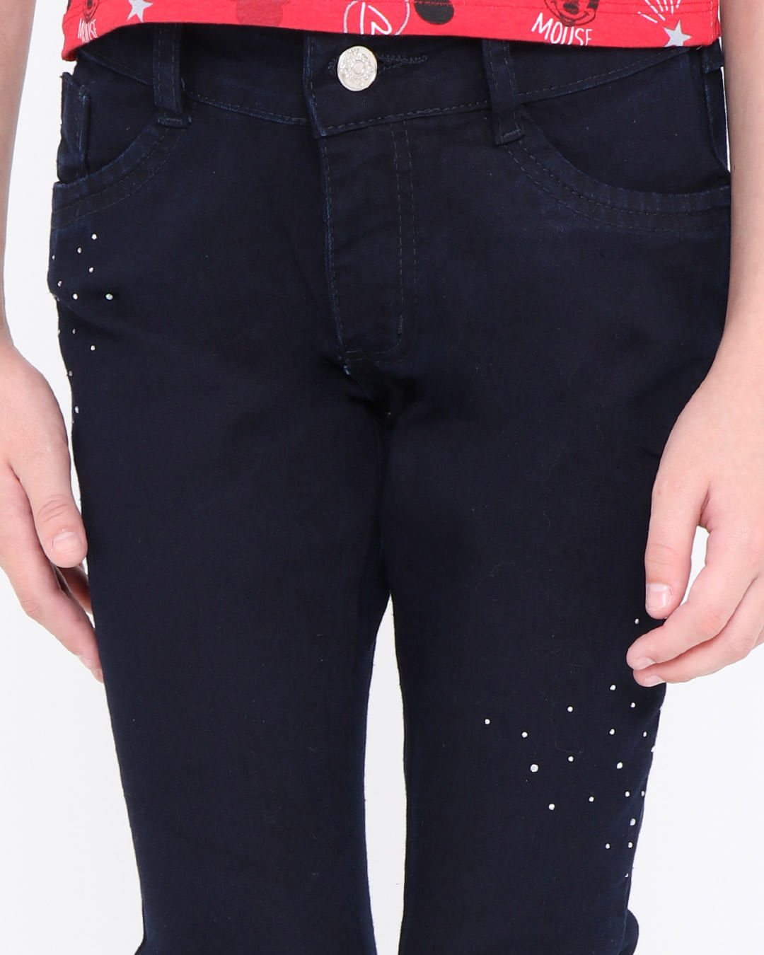 Calca-Jeans-Infantil-Skinny-Strass-Azul-Escuro