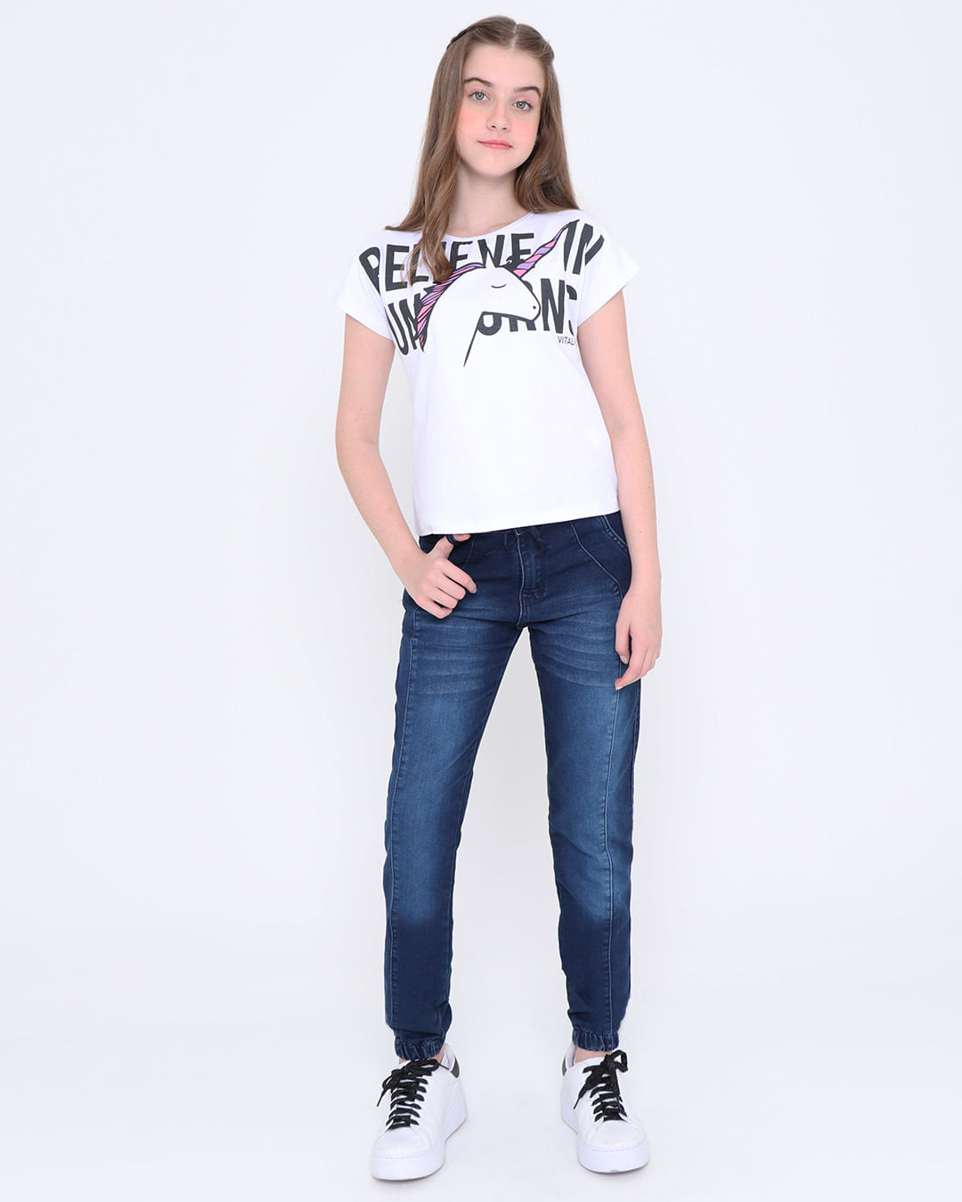 Calca-Jeans-Moletinho-Juvenil-Jogger-Azul