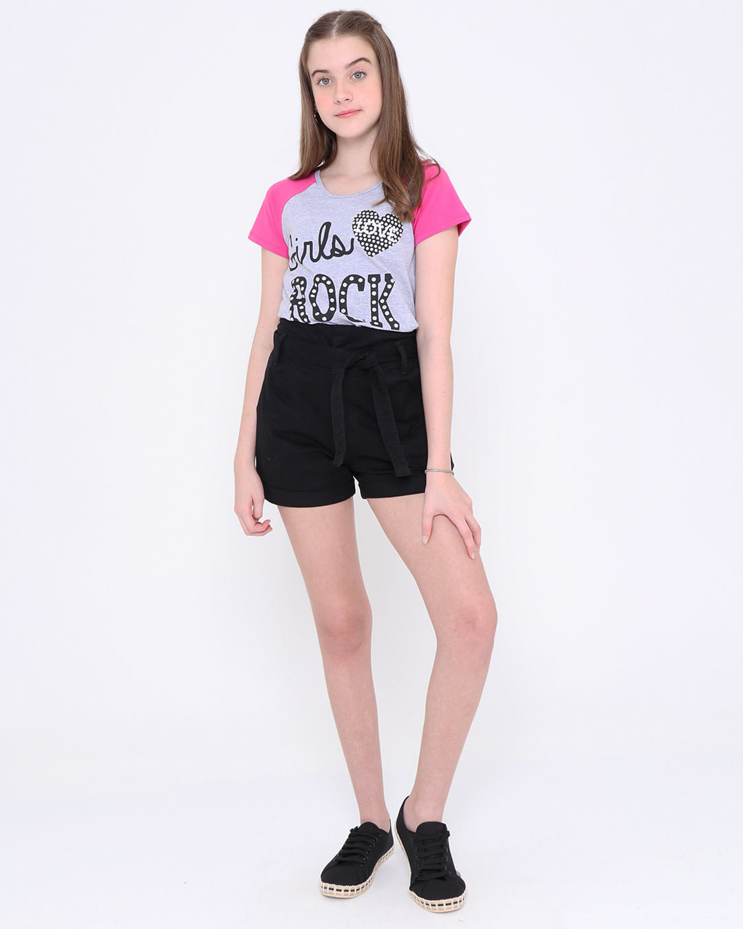 Short-Juvenil-Clochard-Liso-Preto