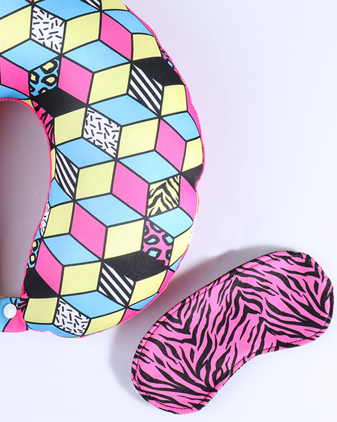 Almofada-De-Pescoco-Com-Tapa-Olho-Zebra-Rosa-Pink