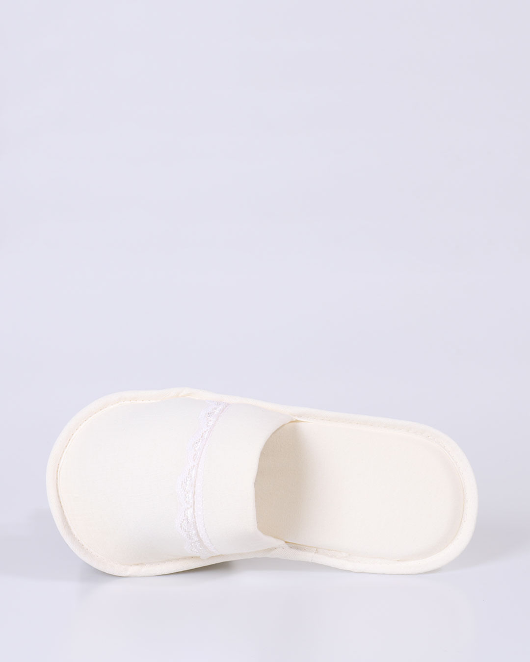 Chinelo-De-Quarto-Liso-Renda-Off-White