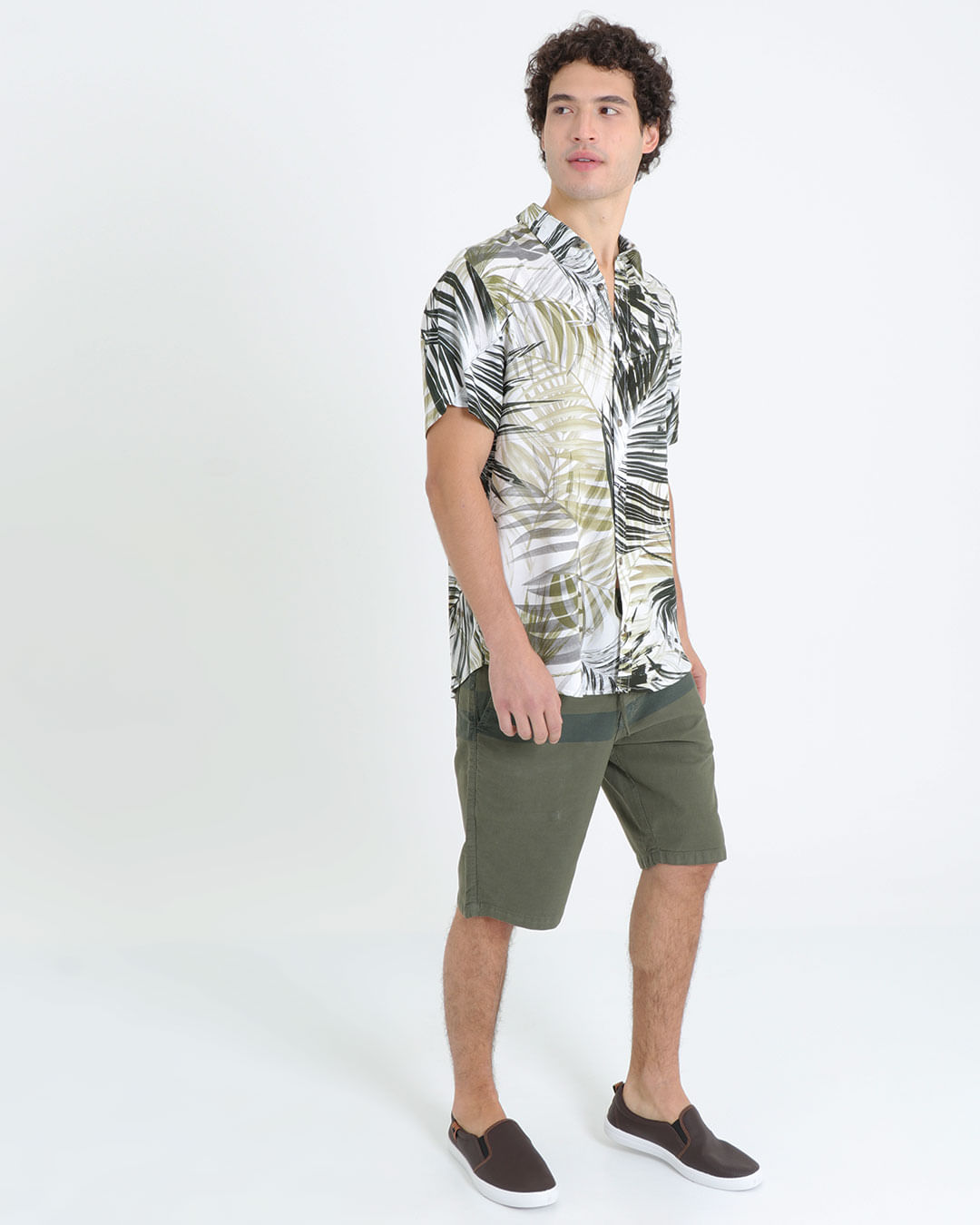 Bermuda-Sarja-Masculina-Listrada-Verde