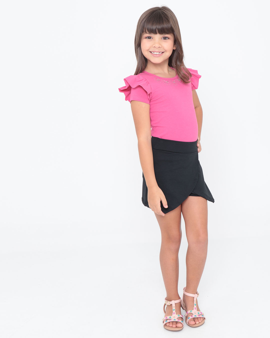 Body-Infantil-Manga-Curta-Babado-Rosa