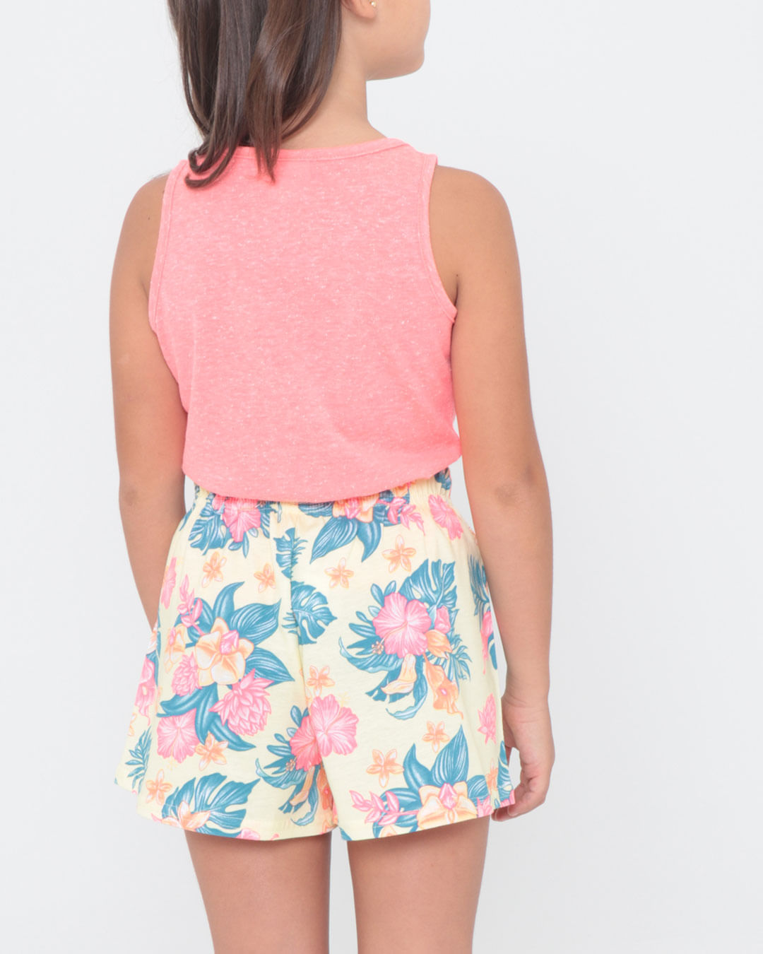 Conjunto-Infantil-Verao-Regata-Floral-Coral