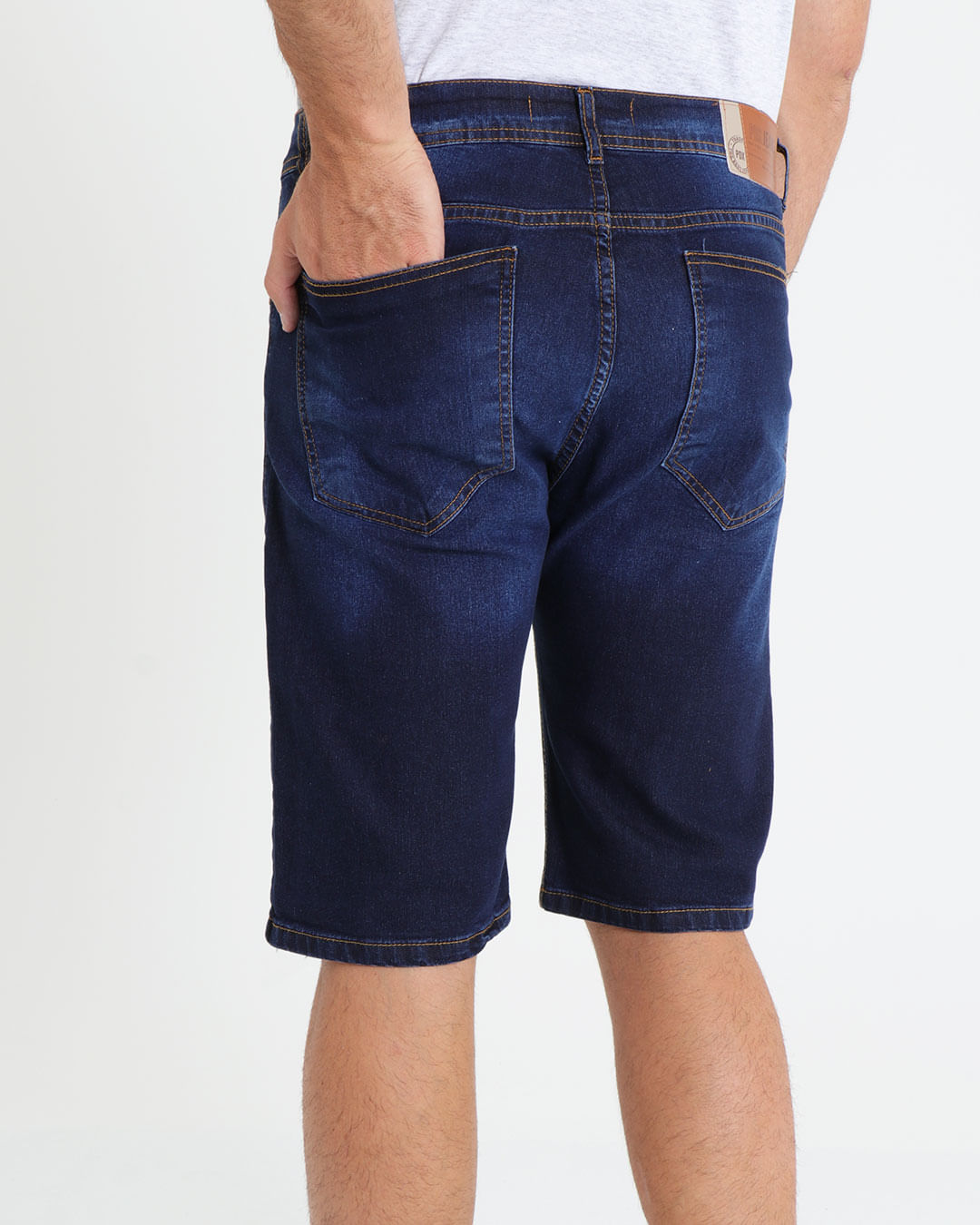 Bermuda-Masculina-Reta-Paradox-Jeans-Azul-Escuro