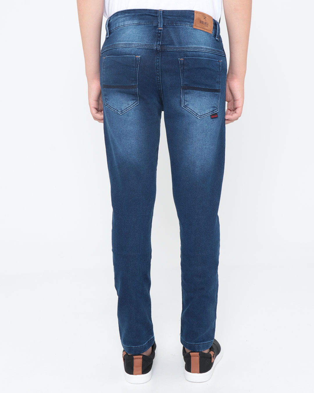 Calca-Jeans-Moletom-Juvenil-Cordao-Azul-Escuro
