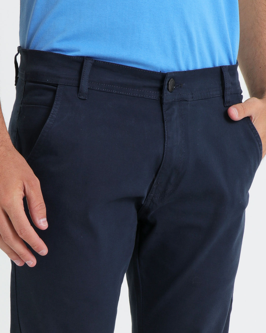 Calca-Sarja-Masculina-Slim-Marinho