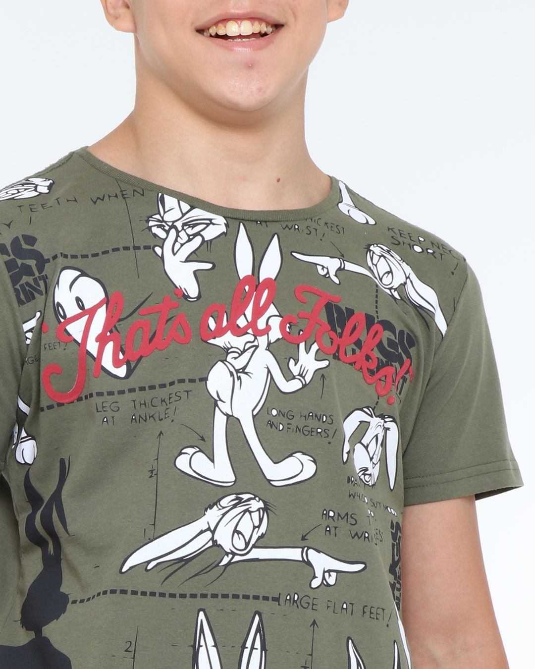 Camiseta-Juvenil-Pernalonga-That-S-All-Folks-Verde