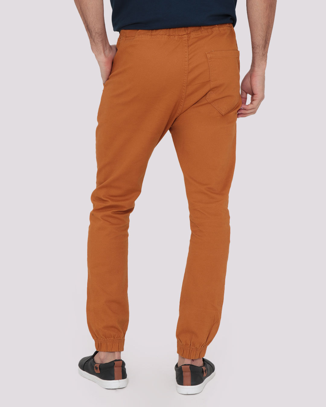 Calca-Sarja-Masculina-Jogger-Bege