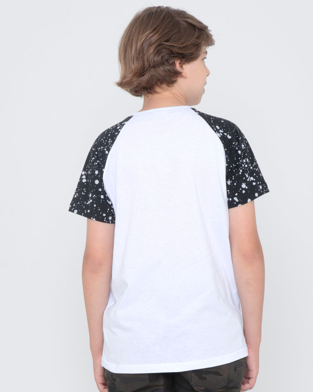 Camiseta-Juvenil-Raglan-Estampa-Game-Branca