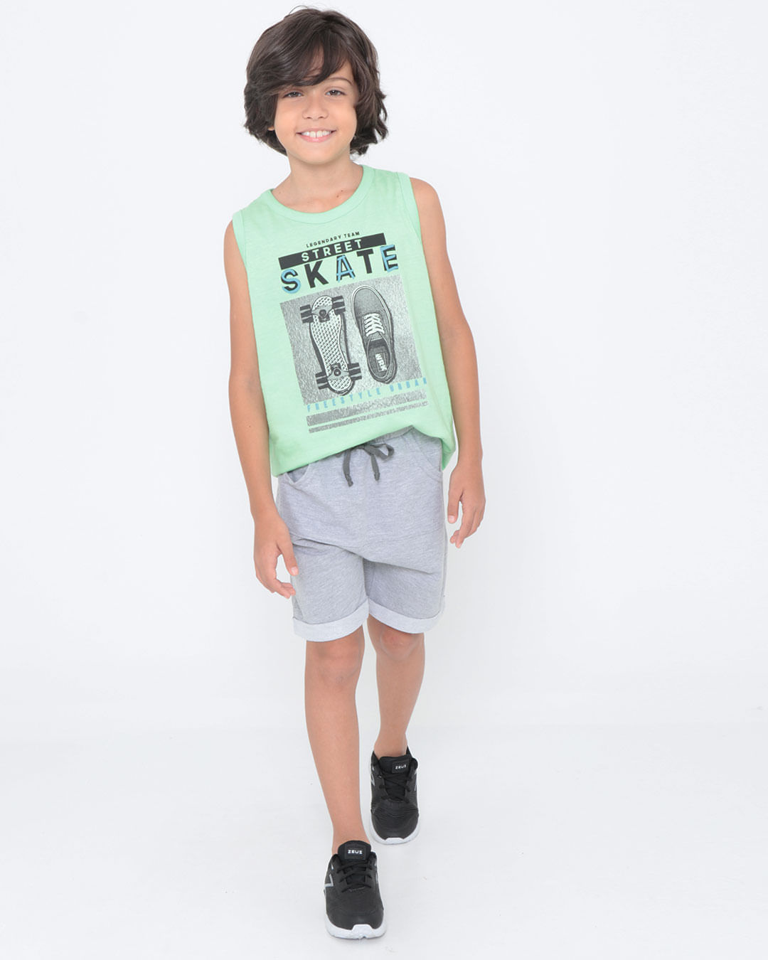 Conjunto-Infantil-Moletom-Regata-Verde