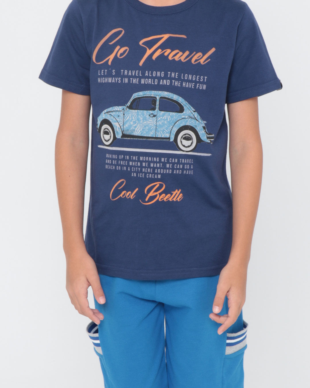 Conjunto-Infantil-Manga-Curta-Estampa-Fusca-Azul