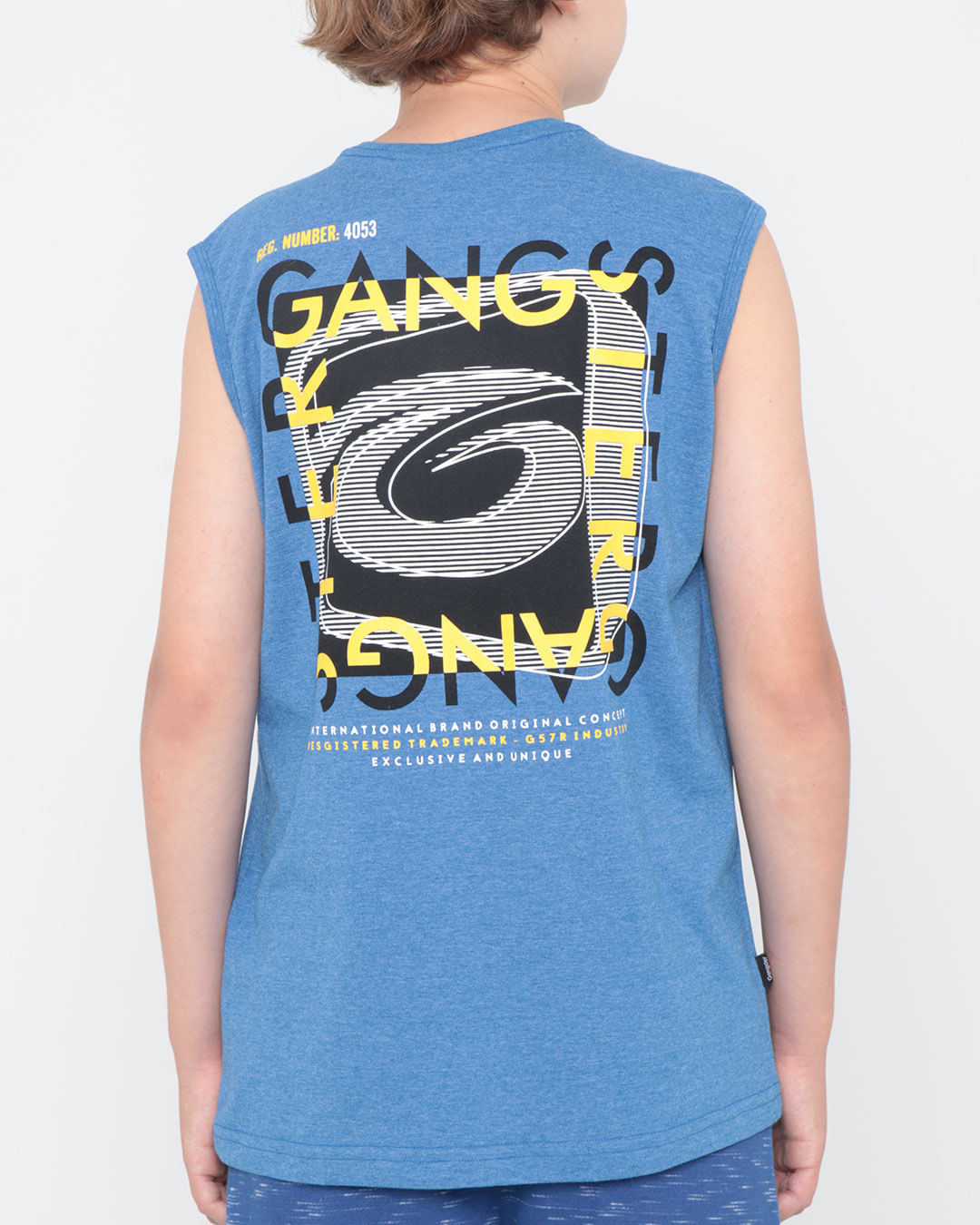Regata-Juvenil-Estampada-Gangster-Azul