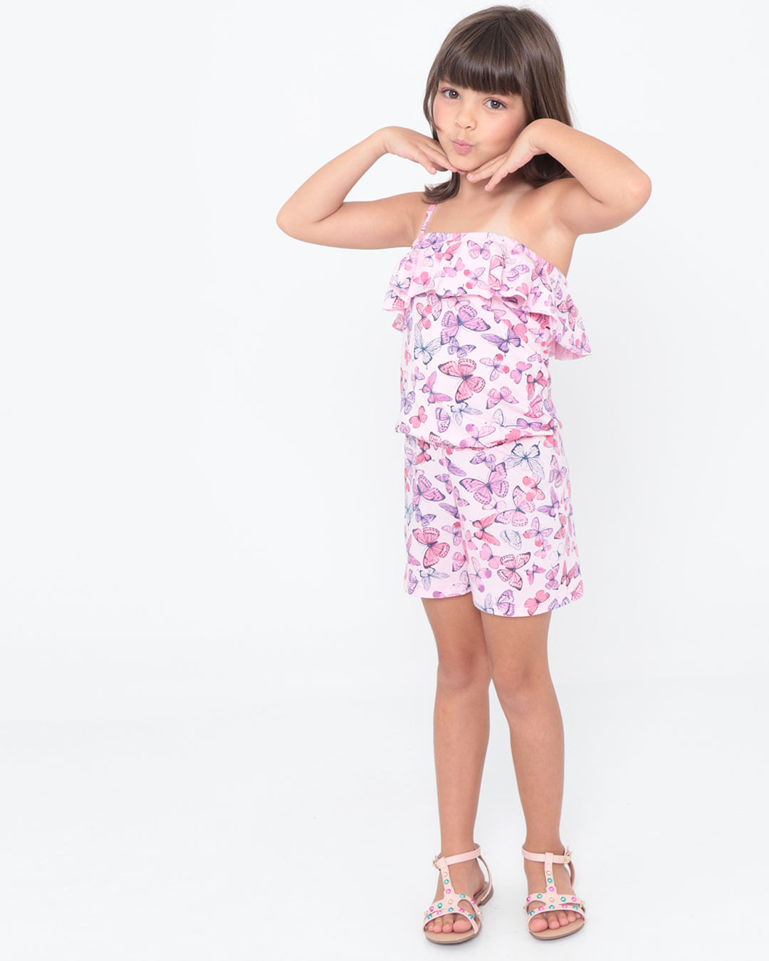 Macaquinho-Infantil-Um-Ombro-So-Borboletas-Rosa