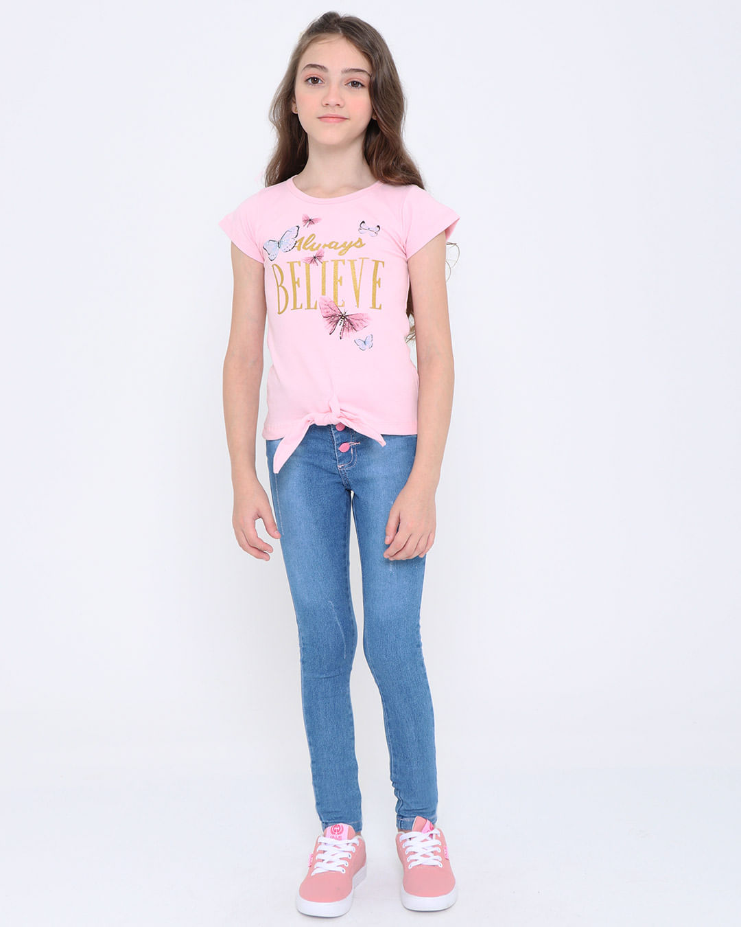 Blusa-Infantil-Believe-Borboletas-Rosa