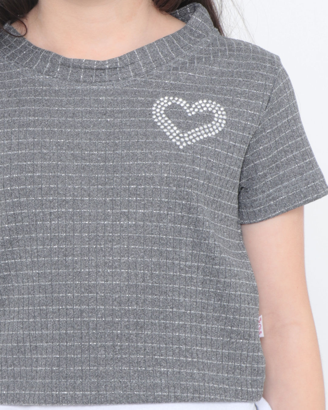 Blusa-Infantil-Canelada-Lurex-Cinza