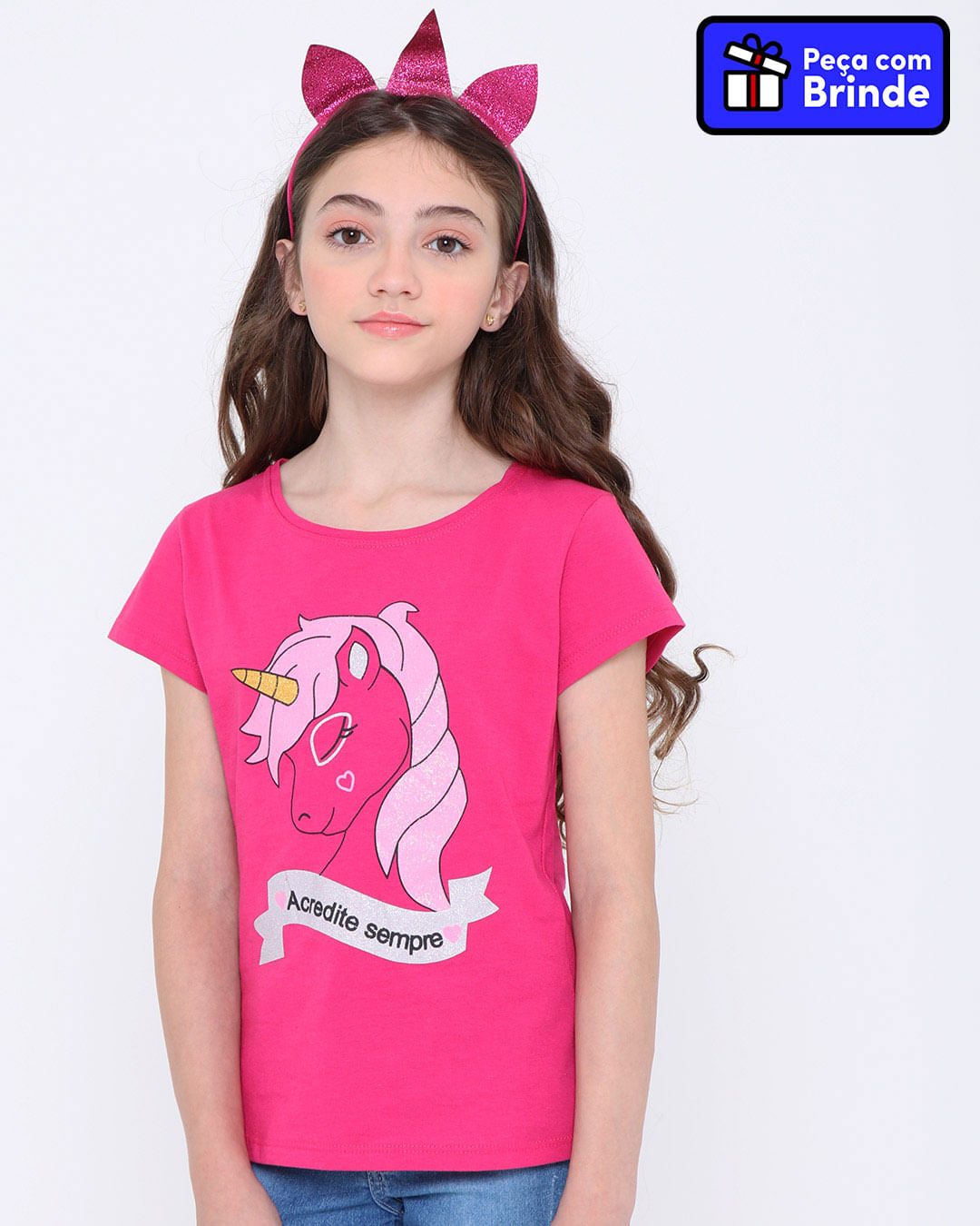 Blusa-Infantil-Com-Brinde-de-Tiara-Unicornio-Rosa